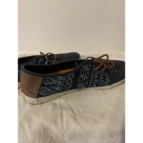 Vans Surf Siders, Women Size 9.5 Blue VN-0XKXD9U - Picture 5 of 6